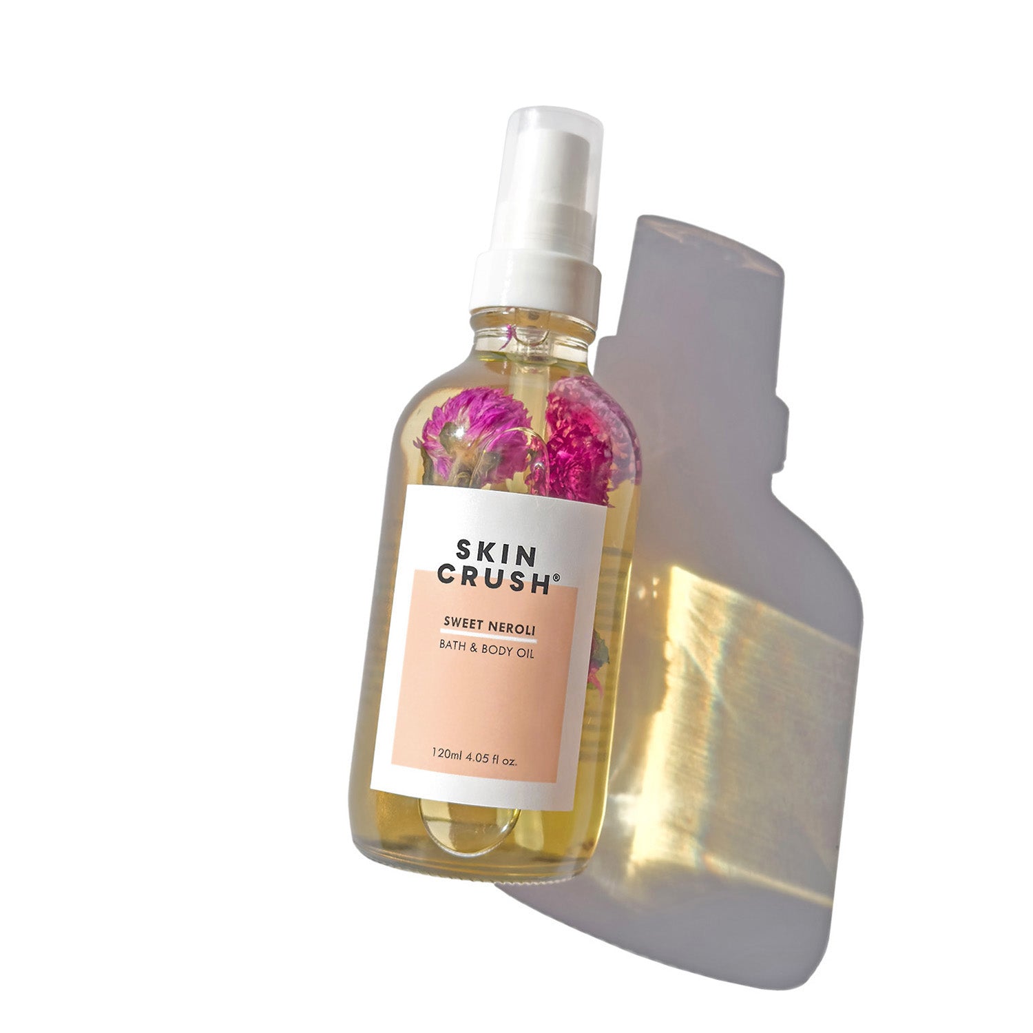 skin crush sweet neroli body oil with flowers hydrating for sensitiv skin and dry skin 